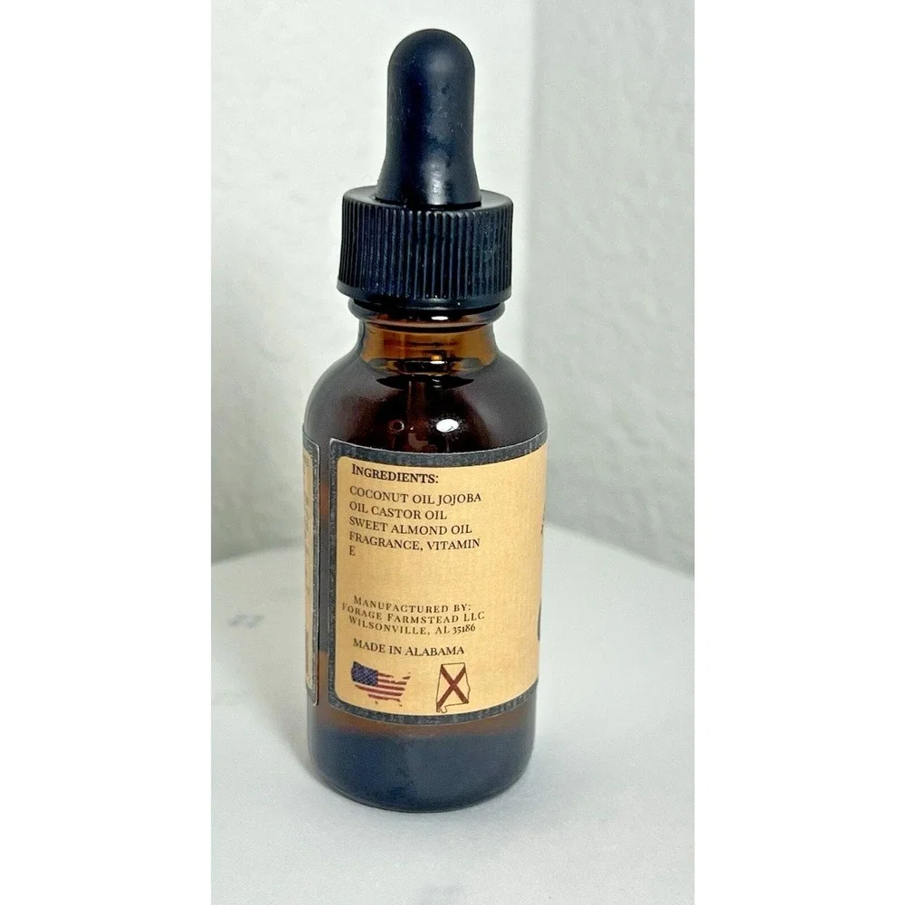 Outlaw Grit Beard Oil 1oz Mens Body &‎ Beard Co Natural Jojoba Castor Almond Oil